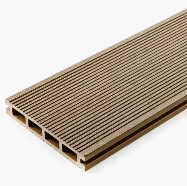 140*25 No Co-extrusion Wpc Decking